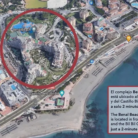Benal Suite, Parque Acuatico Y Vistas Al Mar * Benalmadena