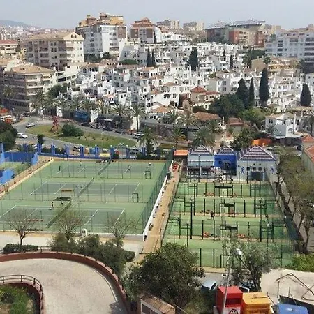 Benal Suite, Estudio Con Parque Acuático Y Vistas Al Mar. Apartamento Benalmádena