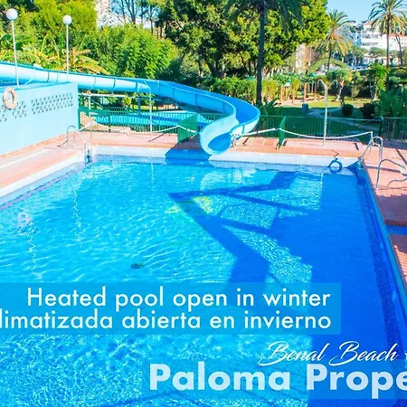 Benal Suite, Estudio Con Parque Acuático Y Vistas Al Mar. Apartamento Benalmádena